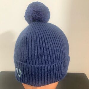 NWT True Religion Unisex Pom Beanie